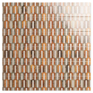 Mainzu Veggflis <strong>Bellagio Mainzu</strong>  Arco Caramel Blank 10x30 cm