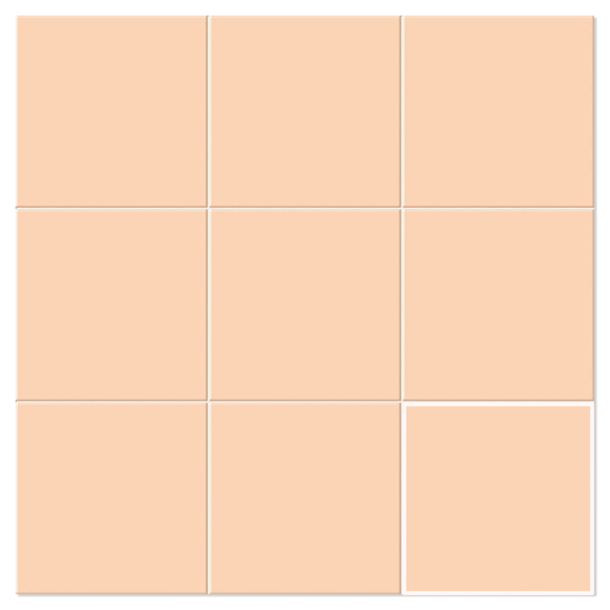 Mainzu Veggflis Chroma Beige 2 Blank 20x20 cm