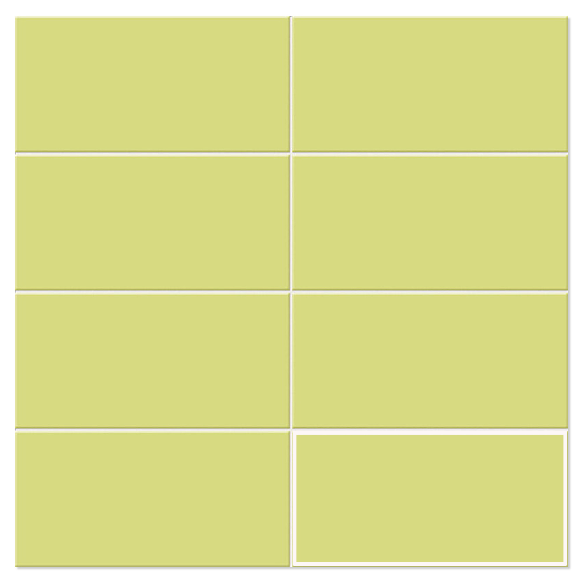 Mainzu Veggflis Chroma Pistacho Matt 15x30 cm
