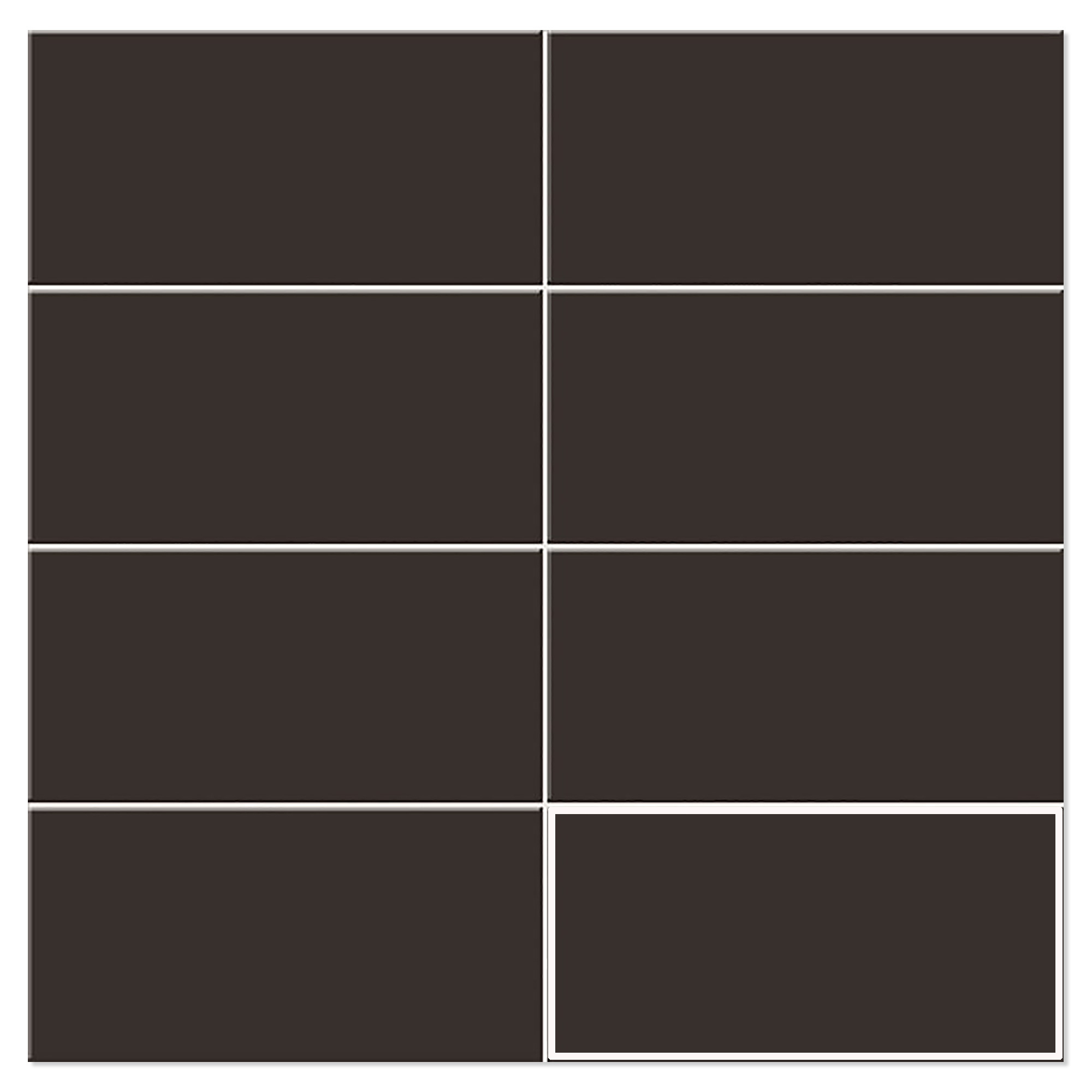 Mainzu Veggflis Chroma Lava Matt 15x30 cm