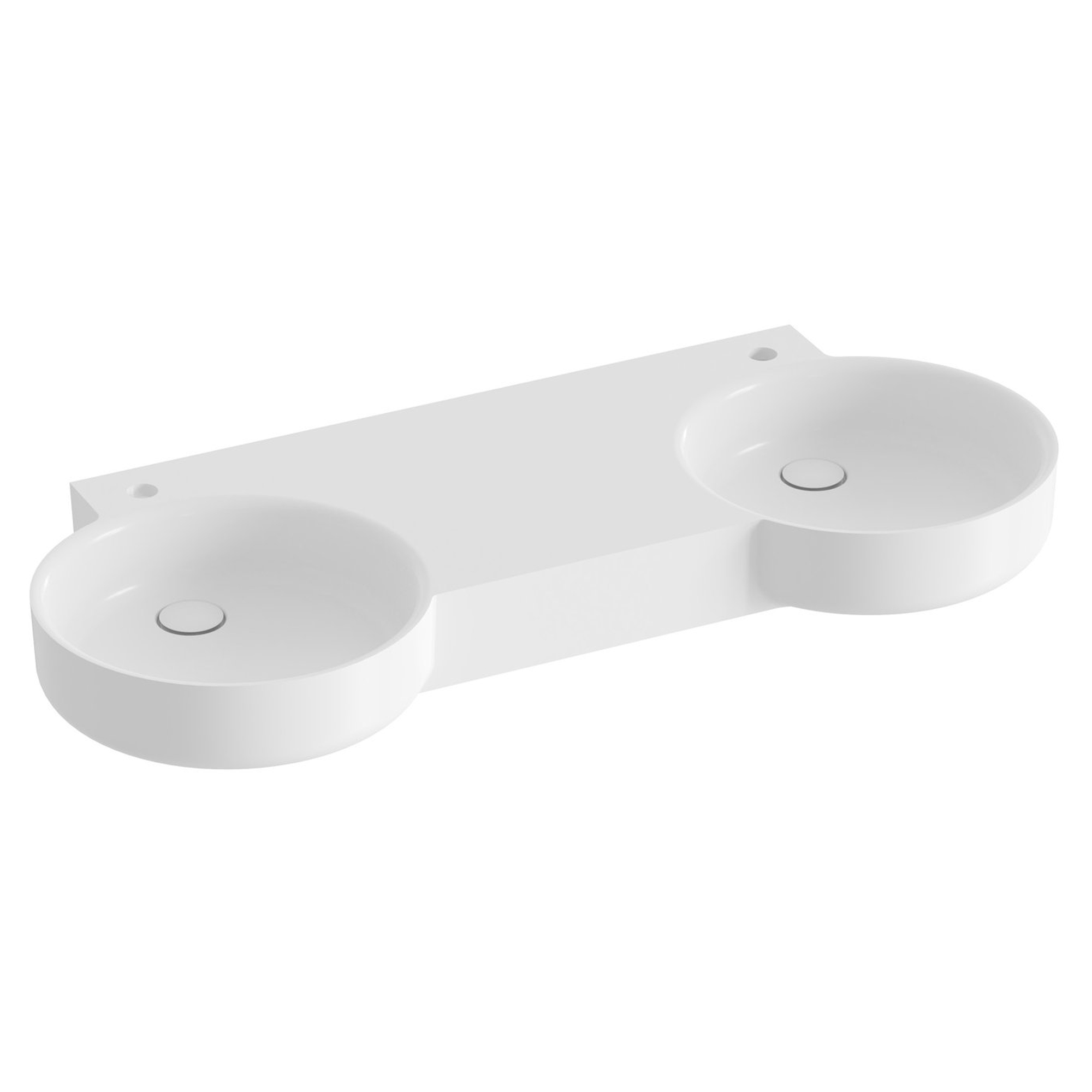 Ravak Dobbel Servant Arc Hvit Blank 120 cm