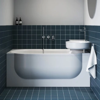 Ravak Badekar Arc Hvit Blank Venstre 160x75 cm