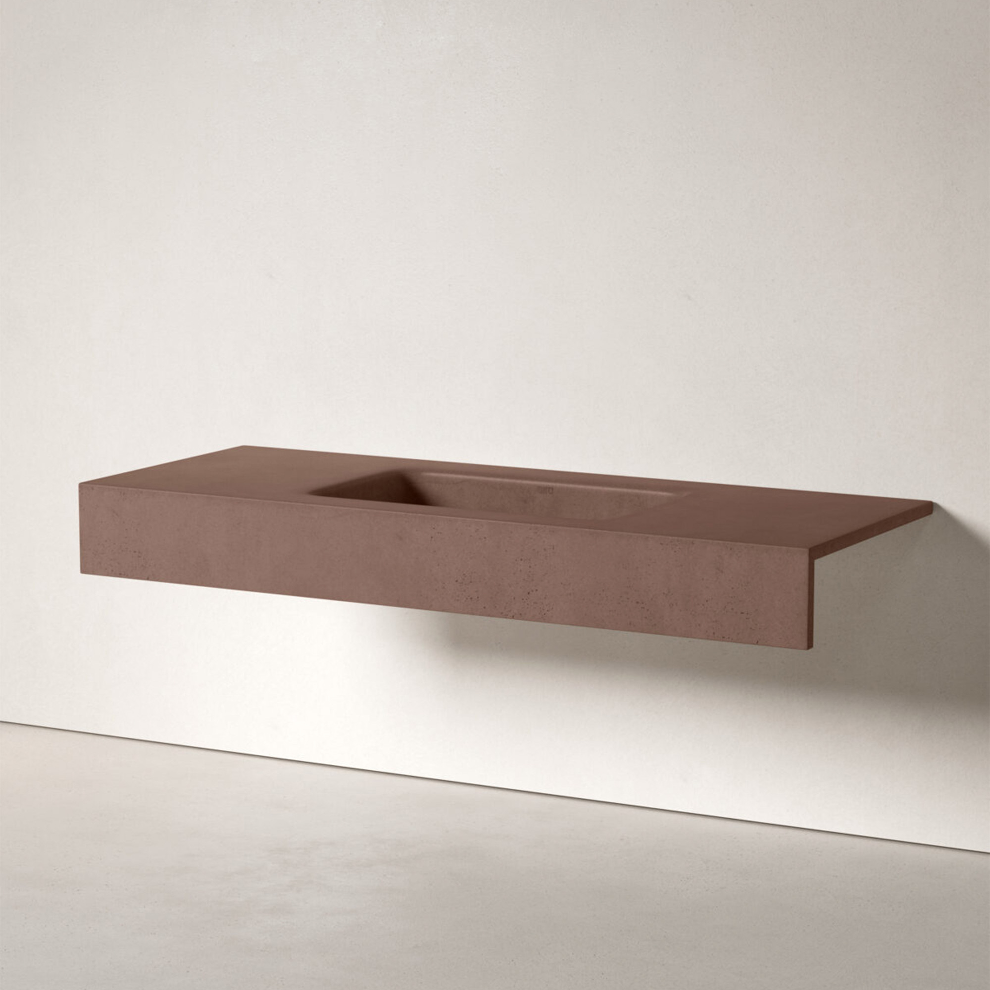Sira Håndlagde Sement Servant Arctic Brun Matt 120 cm