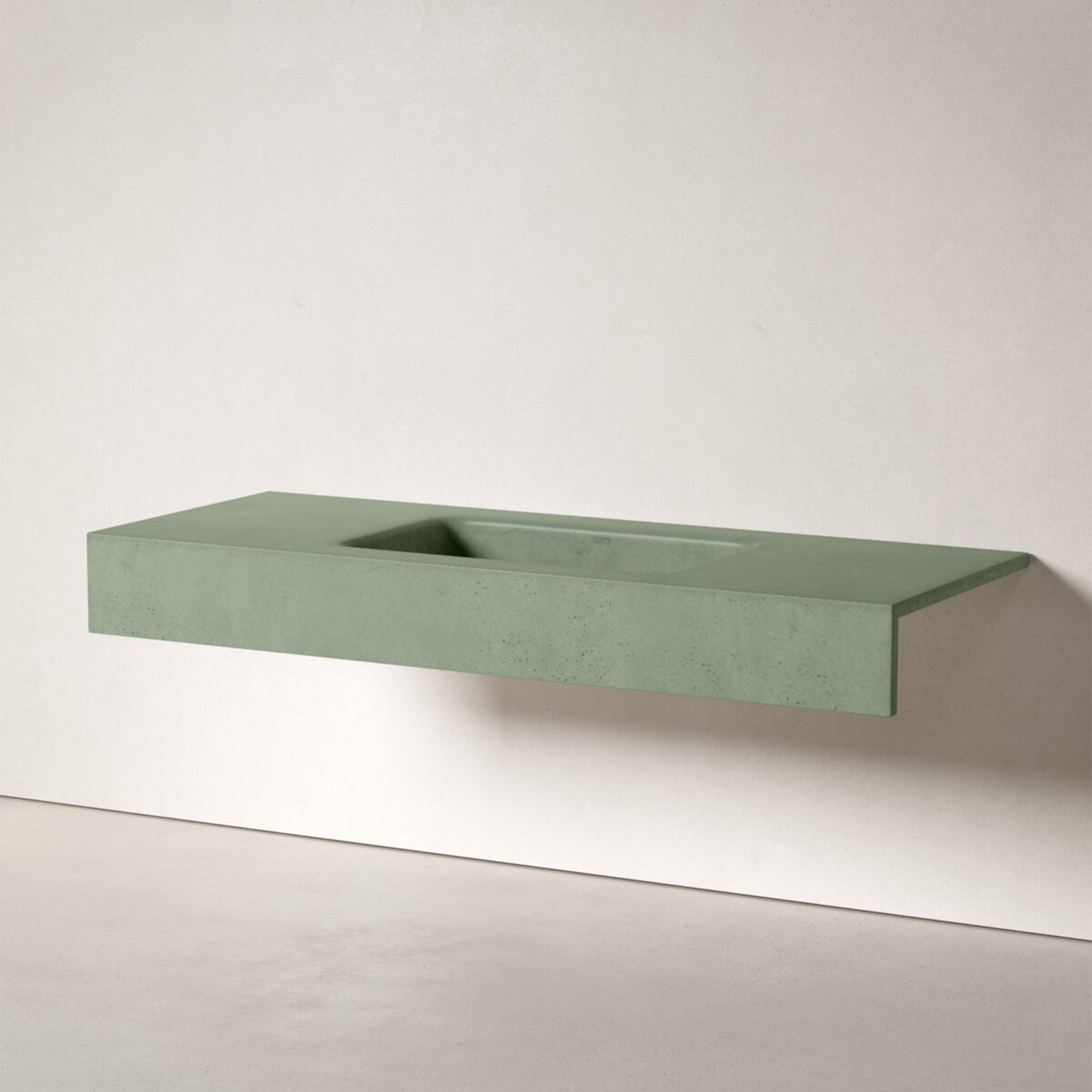 Sira Håndlagde Sement Servant Arctic Grønn Matt 120 cm