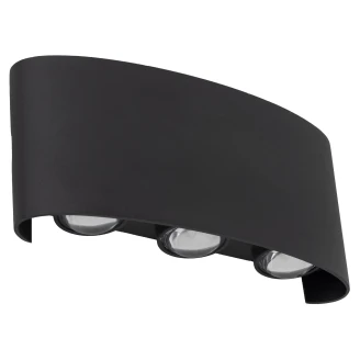 Utendørs Vegglampe <strong>Alvik</strong>  Svart Matt