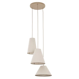Hengelampe Trio <strong>Amaris</strong>  Beige Matt