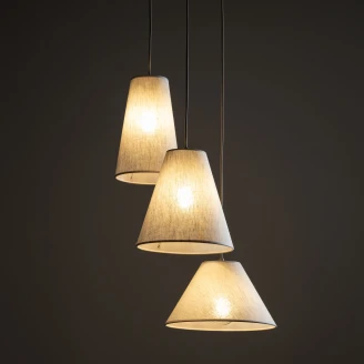Hengelampe Trio <strong>Amaris</strong>  Beige Matt