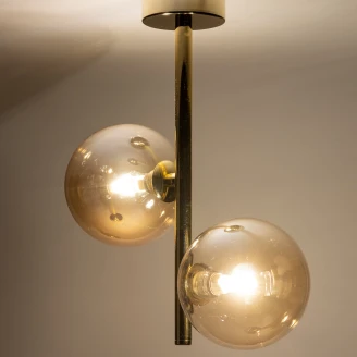 Taklampe Duo <strong>Goya</strong>  Rav, Gull Blank
