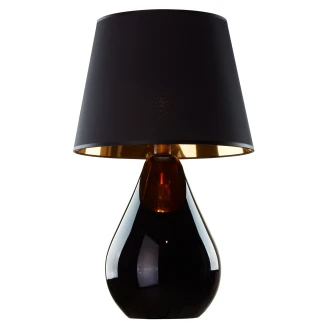 Bordlampe <strong>Flaris</strong>  Svart, Gull Blank