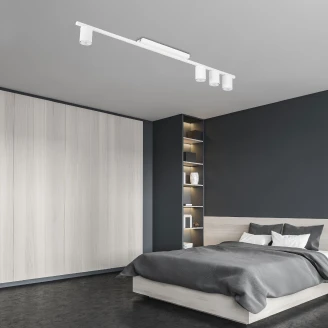 Taklampe <strong>Selara</strong>  Hvit Matt 100 cm