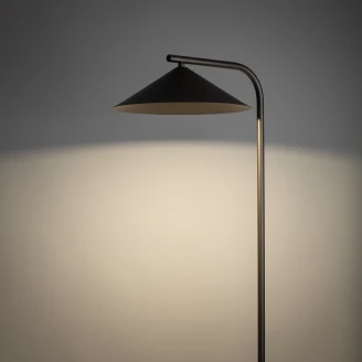 Gulvlampe <strong>Bruma</strong>  Brun Matt