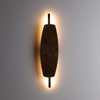 Vegglampe M <strong>Marevo</strong>  Mørkt Tre Matt