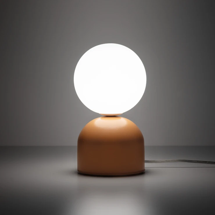 Bordlampe Mini Yellowstone Oransje Matt