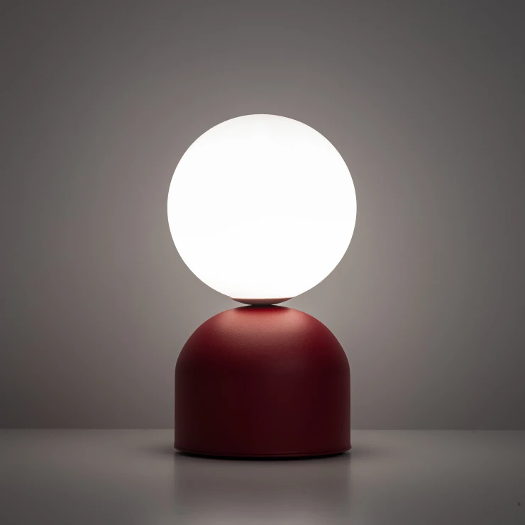 Bordlampe Mini Yellowstone Rød Matt
