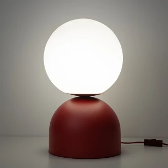 Bordlampe Max <strong>Yellowstone</strong>  Rød Matt
