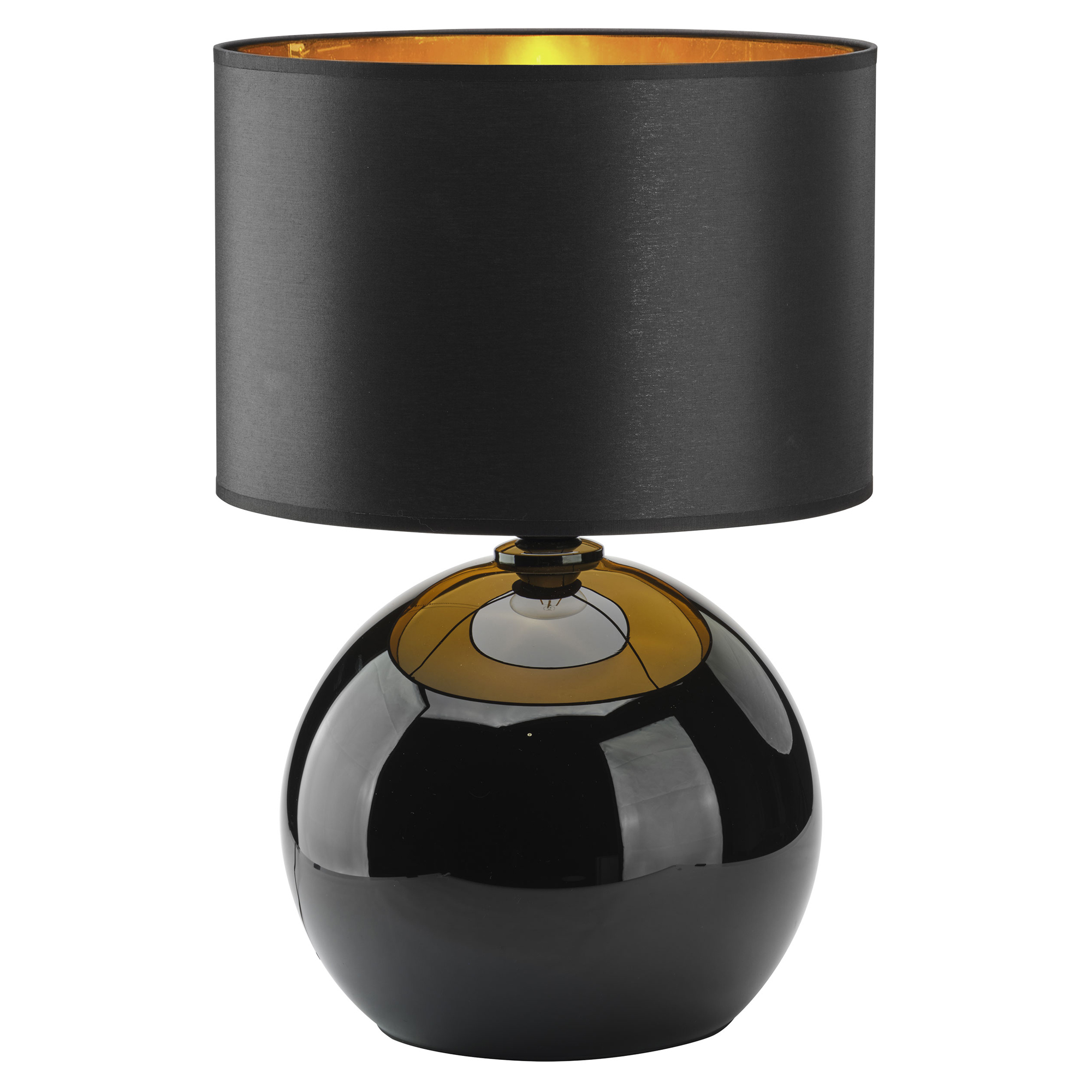 Bordlampe M Arlix Svart, Gull Blank