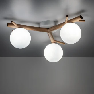 Taklampe Trio <strong>Duffy</strong>  Hvit, Tre Matt