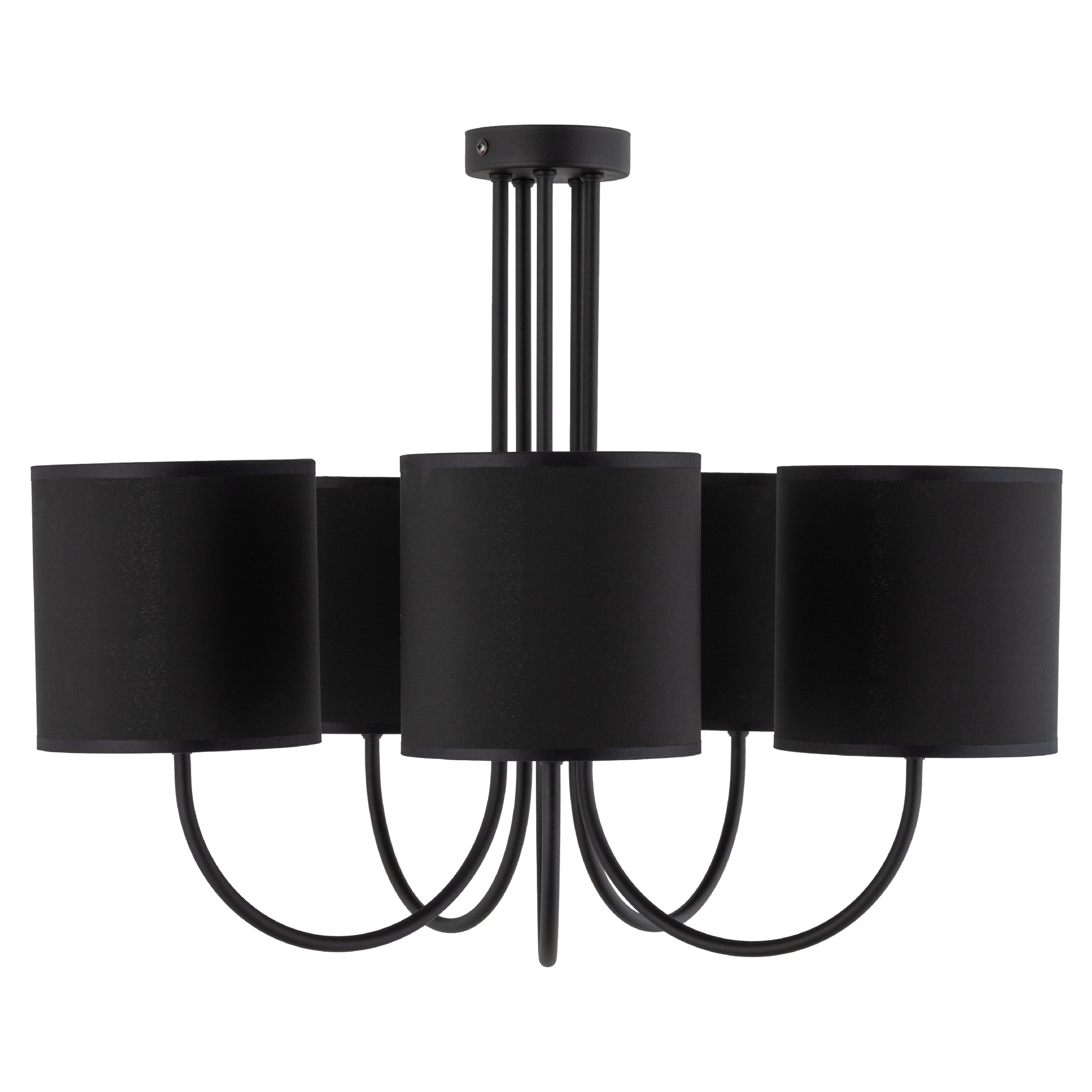 Taklampe Penta Elinor Svart, Gull Matt