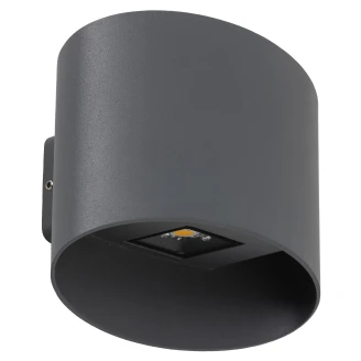 Vegglampe <strong>Vion</strong>  Grå Matt
