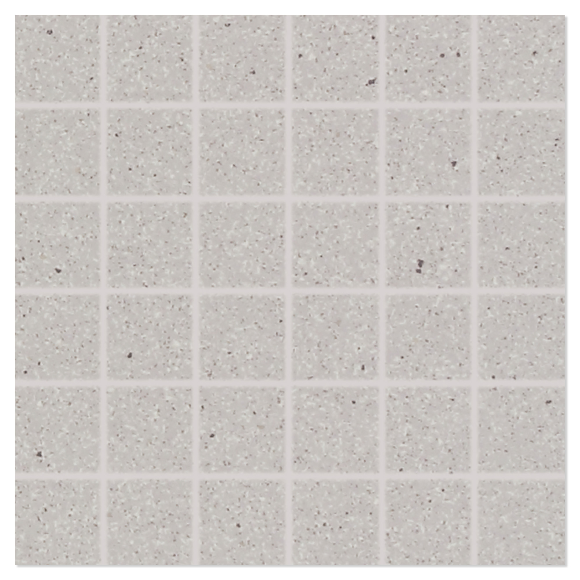 Mosaikkflis Granitt Lys Grå Matt 30x30 (5x5) cm