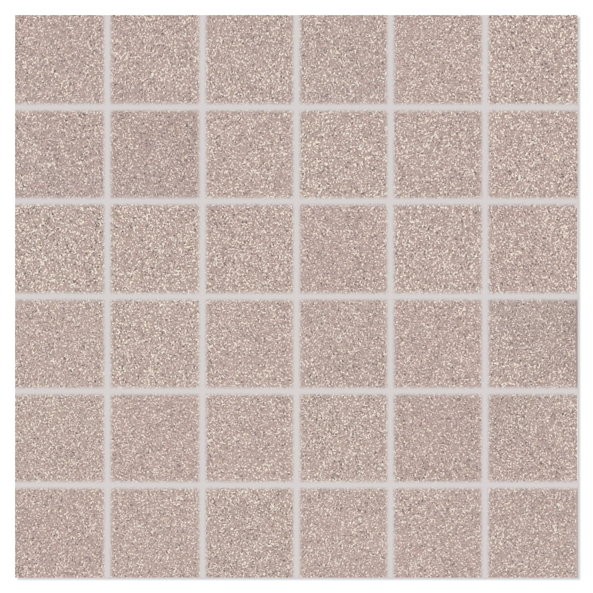 Mosaikkflis Granitt Gråbeige Matt 30x30 (5x5) cm