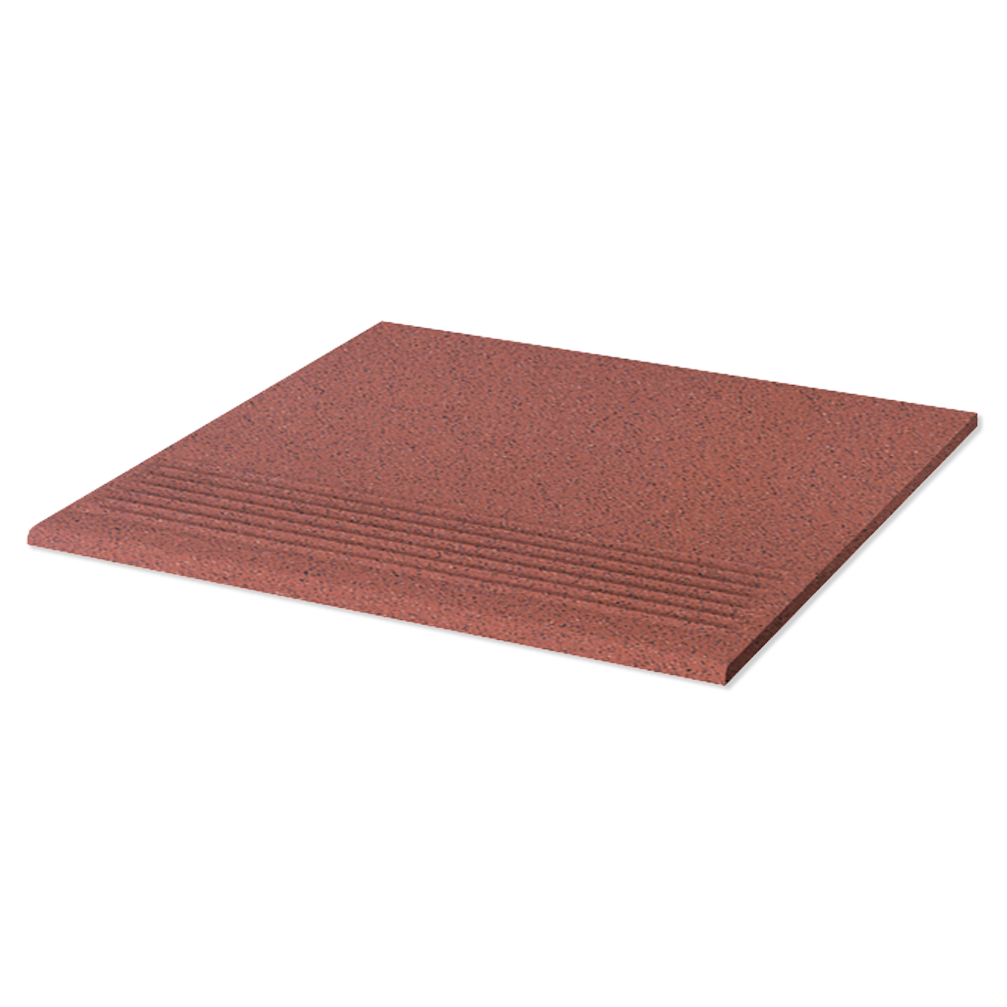 Trappeflis Granitt Röd Matt 30x30 cm
