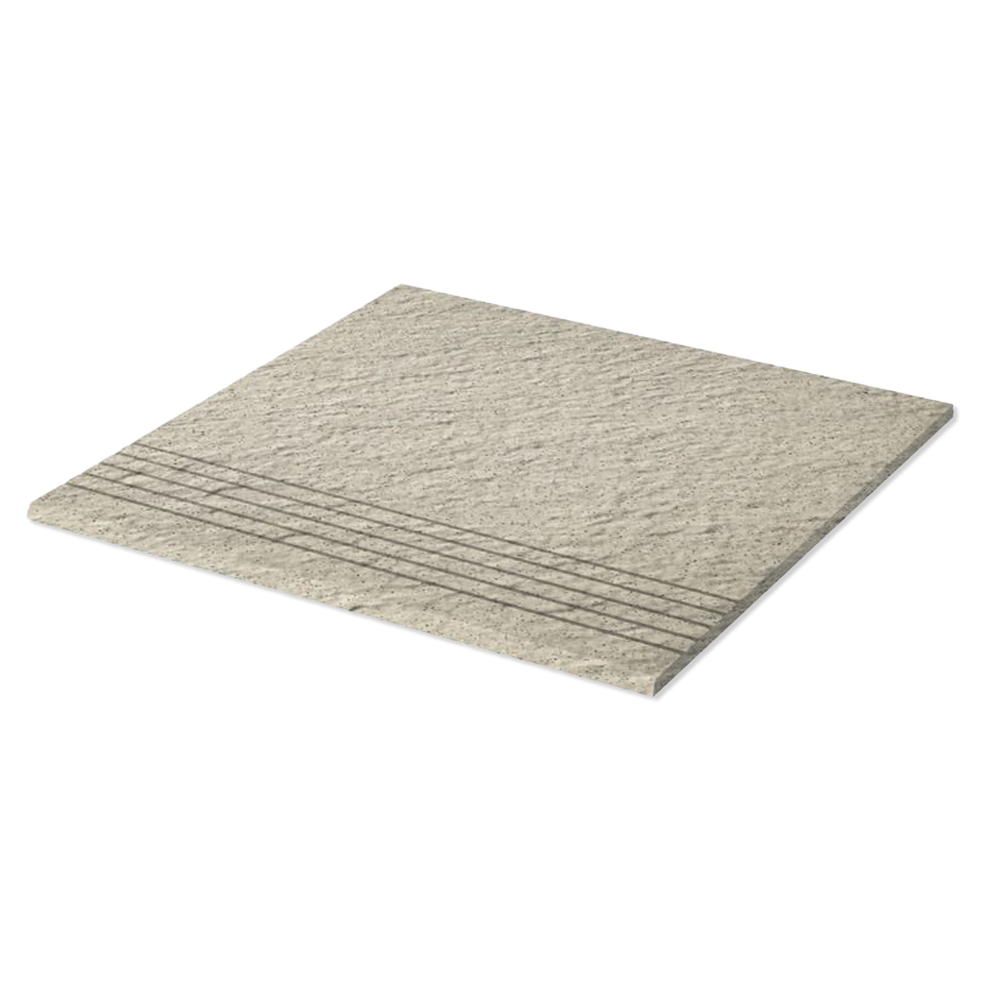 Trappeflis Granitt Mörkbeige Matt Relieff 30x30 cm
