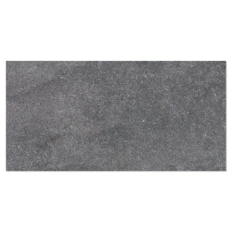 Gulvflis <strong>Valka</strong>  Svart Matt-Blank 30x60 cm