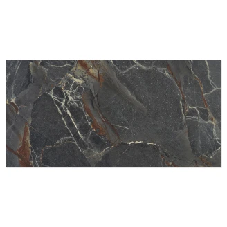 Marmor Gulvflis <strong>Skymning</strong>  Svart Matt 60x120 cm