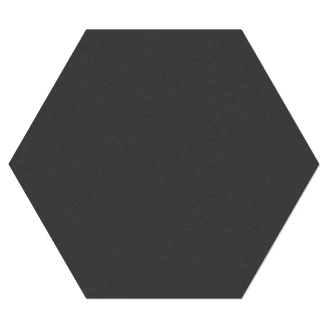 Gulvflis <strong>Sekel</strong>  Svart Matt 15x17 cm