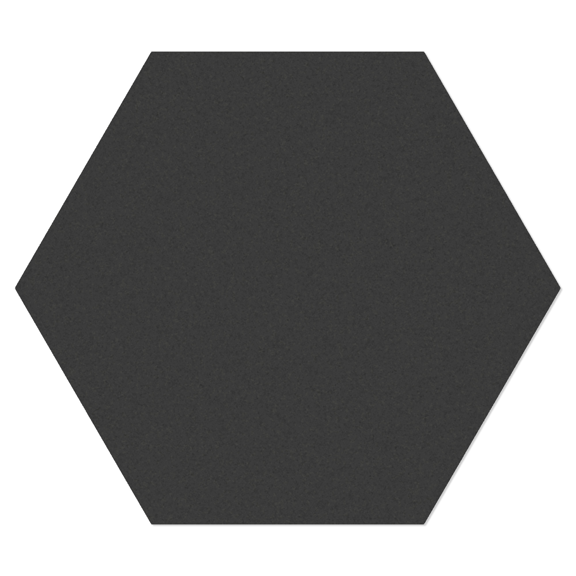 Gulvflis Sekel Svart Matt 23x27 cm