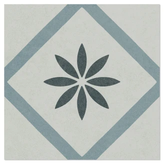 Gulvflis <strong>Norvelle</strong>  Stålblå Matt 30x30 cm