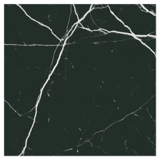 Marmor Gulvflis <strong>Rosendal</strong>  Svart Matt 30x30 cm