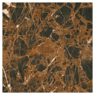 Marmor Gulvflis <strong>Rosendal</strong>  Mørk Brun Matt 30x30 cm