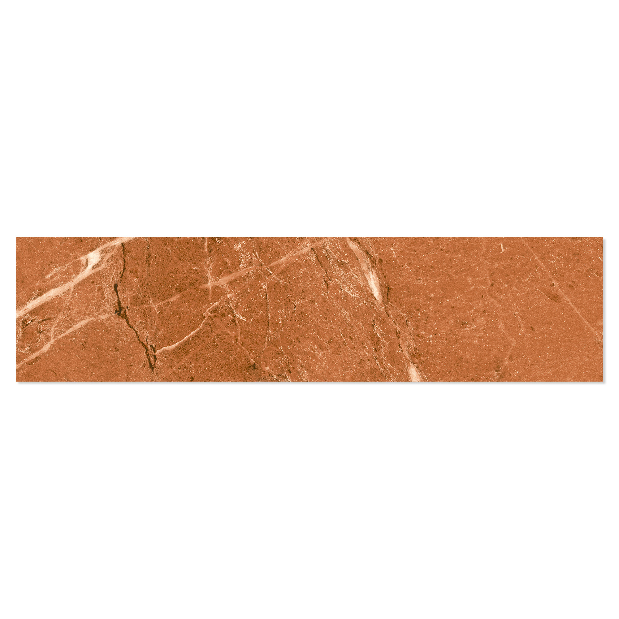 Marmor Gulvflis Rosendal Terrakotta Matt 6x25 cm