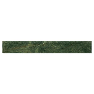 Gulvsokkel Gulvflis <strong>Rosendal</strong>  Mørk Grønn Matt 8x60 cm
