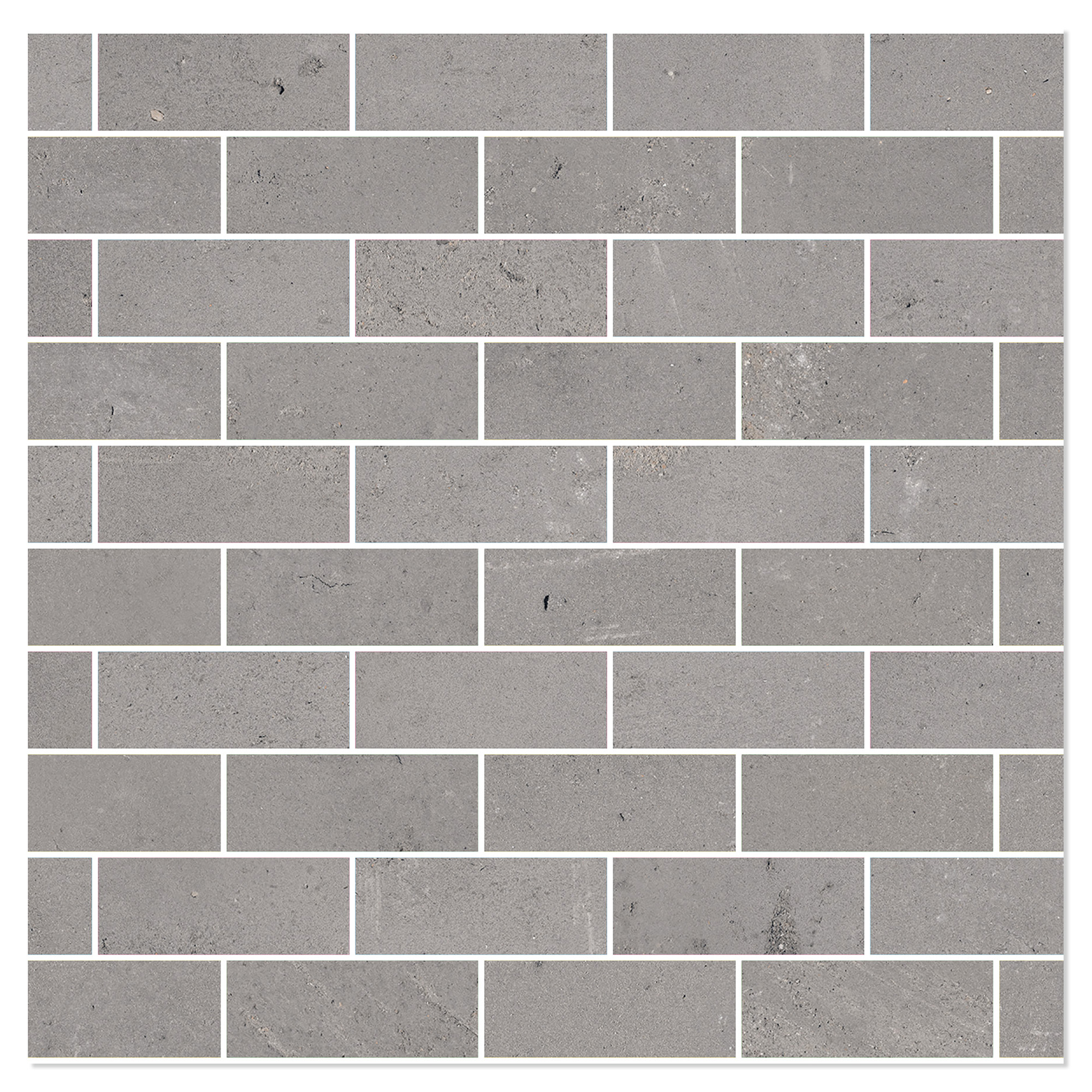 Sant’Agostino Mosaikkflis Duo Taupe Matt-Struktur 3D 30x30 cm