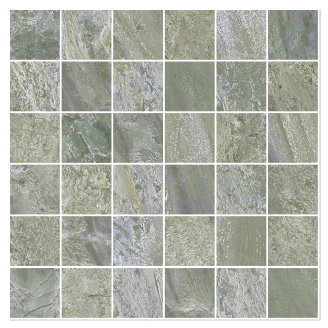 Sant’Agostino Mosaikk Gulvflis <strong>Paradiso</strong>  Green Matt 30x30 (5x5) cm