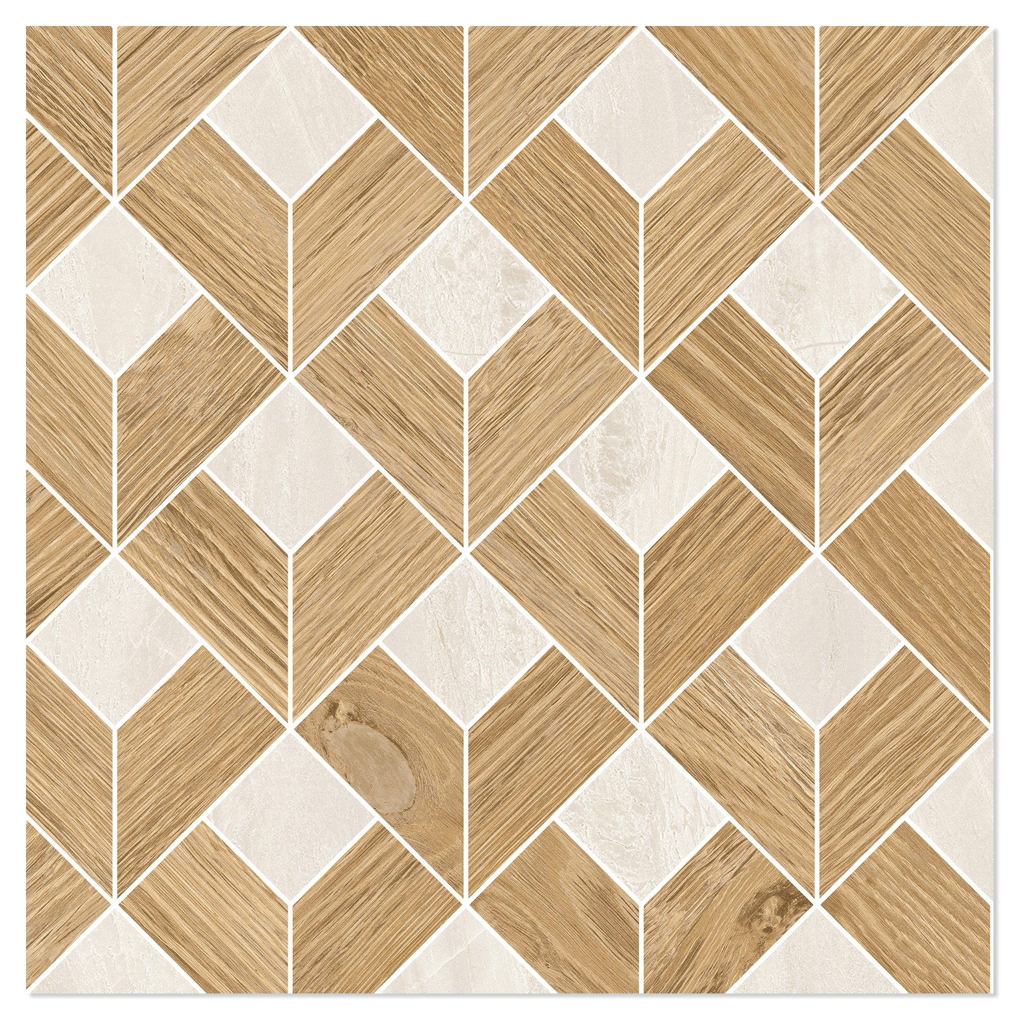 Sant’Agostino Mosaikkflis Paradiso Beige Polert 29x29 cm