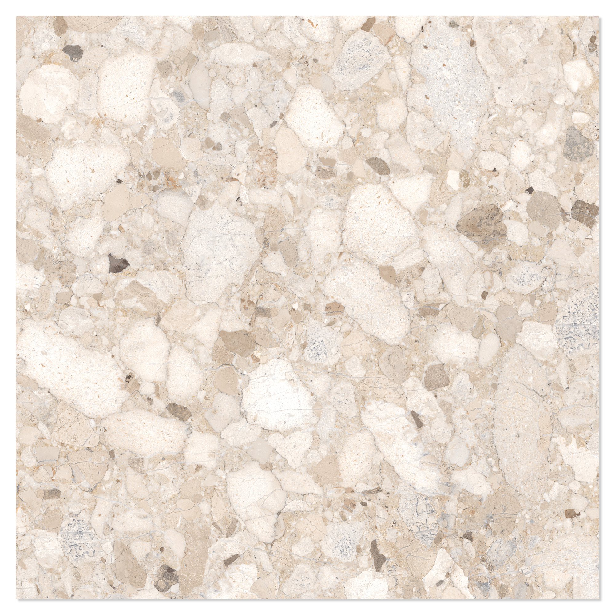 Sant’Agostino Gulvflis Venistone Beige Matt 90x90 cm