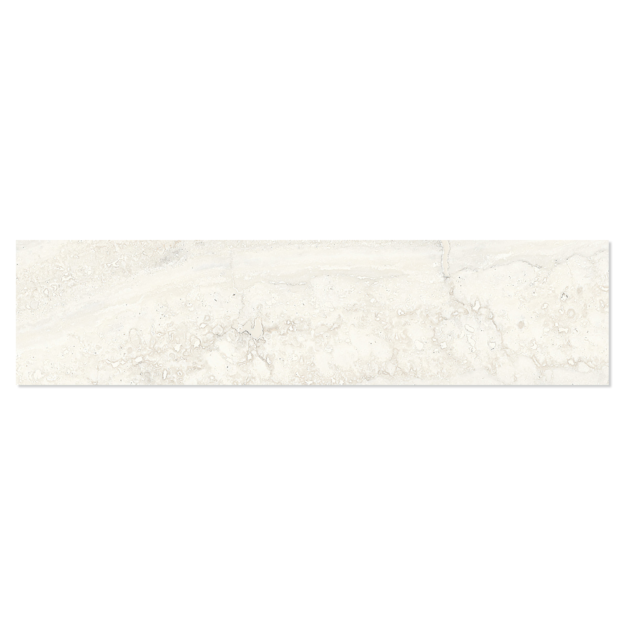 Sant’Agostino Gulvflis Invictus White Polert 7x30 cm