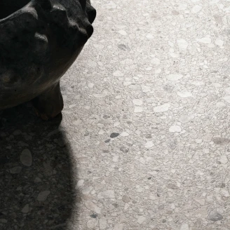 Sant’Agostino Gulvflis <strong>Gravel</strong>  Full Grey Matt-Struktur 3D 120x120 cm