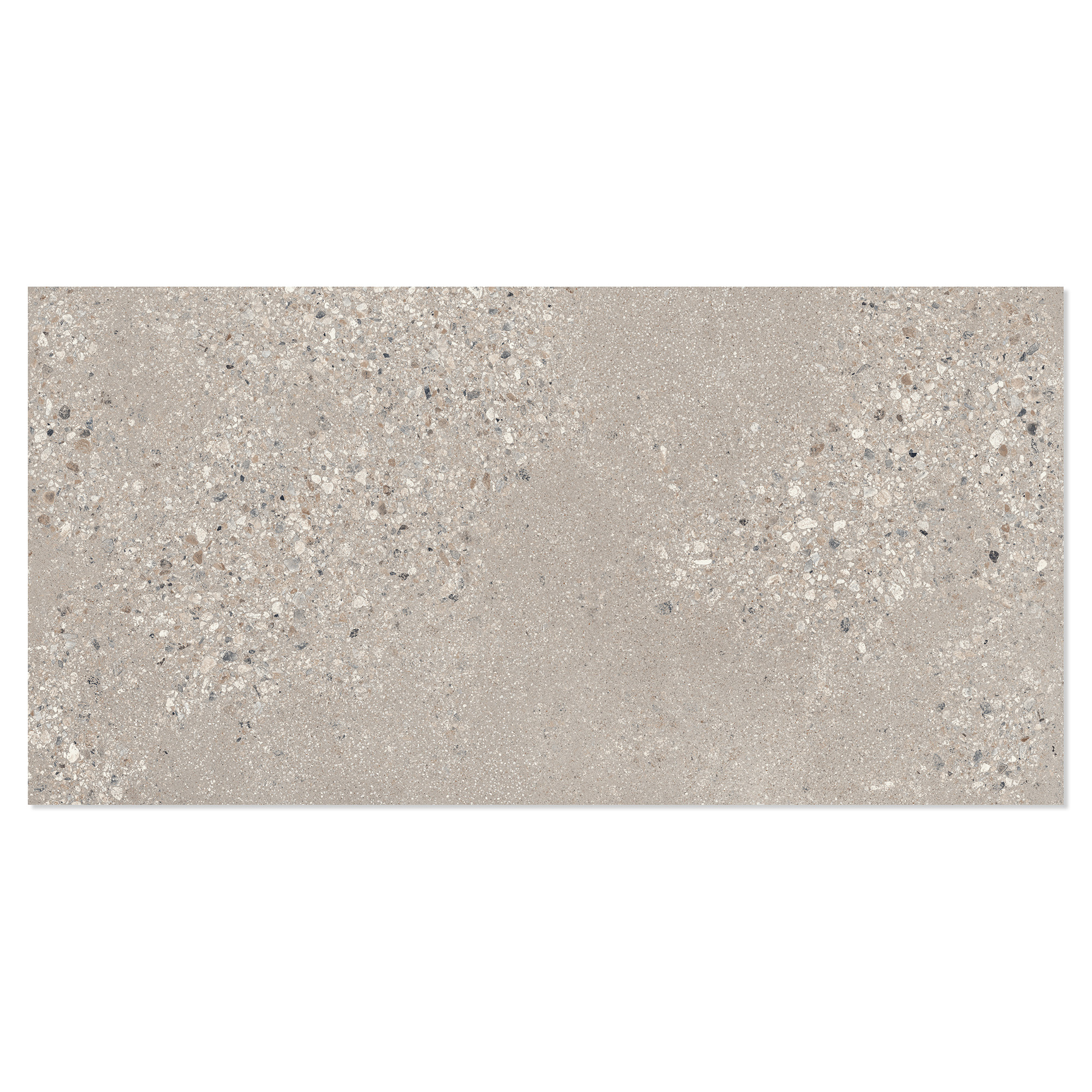 Sant’Agostino Gulvflis Gravel Large Grey Matt-Struktur 3D 60x120 cm