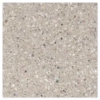 Sant’Agostino Gulvflis <strong>Gravel</strong>  Full Grey Matt-Struktur 3D 60x60 cm