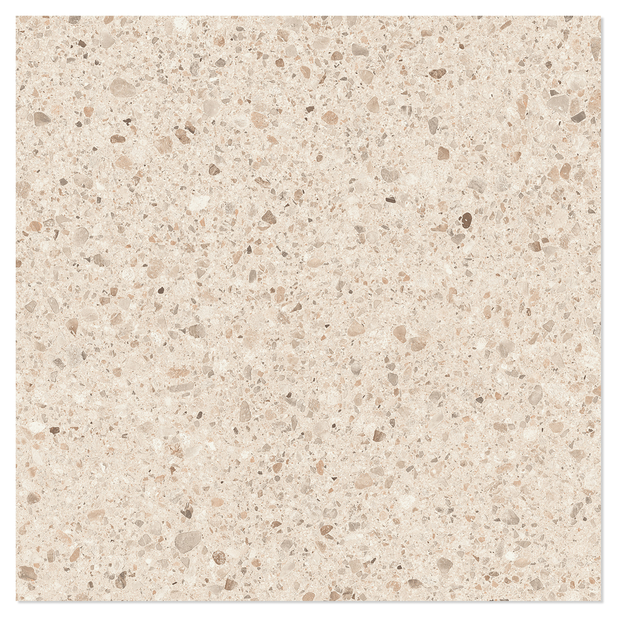 Sant’Agostino Gulvflis Gravel Full Light Matt-Struktur 3D 60x60 cm