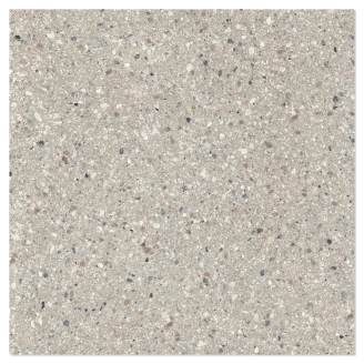 Sant’Agostino Utendørsflis <strong>Gravel</strong>  Full Grey Matt-Struktur 3D 90x90 cm Tykkelse 20 mm
