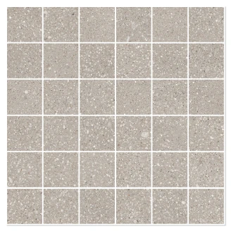 Sant’Agostino Mosaikk Gulvflis <strong>Gravel</strong>  Small Grey Matt-Struktur 30x30 (5x5) cm