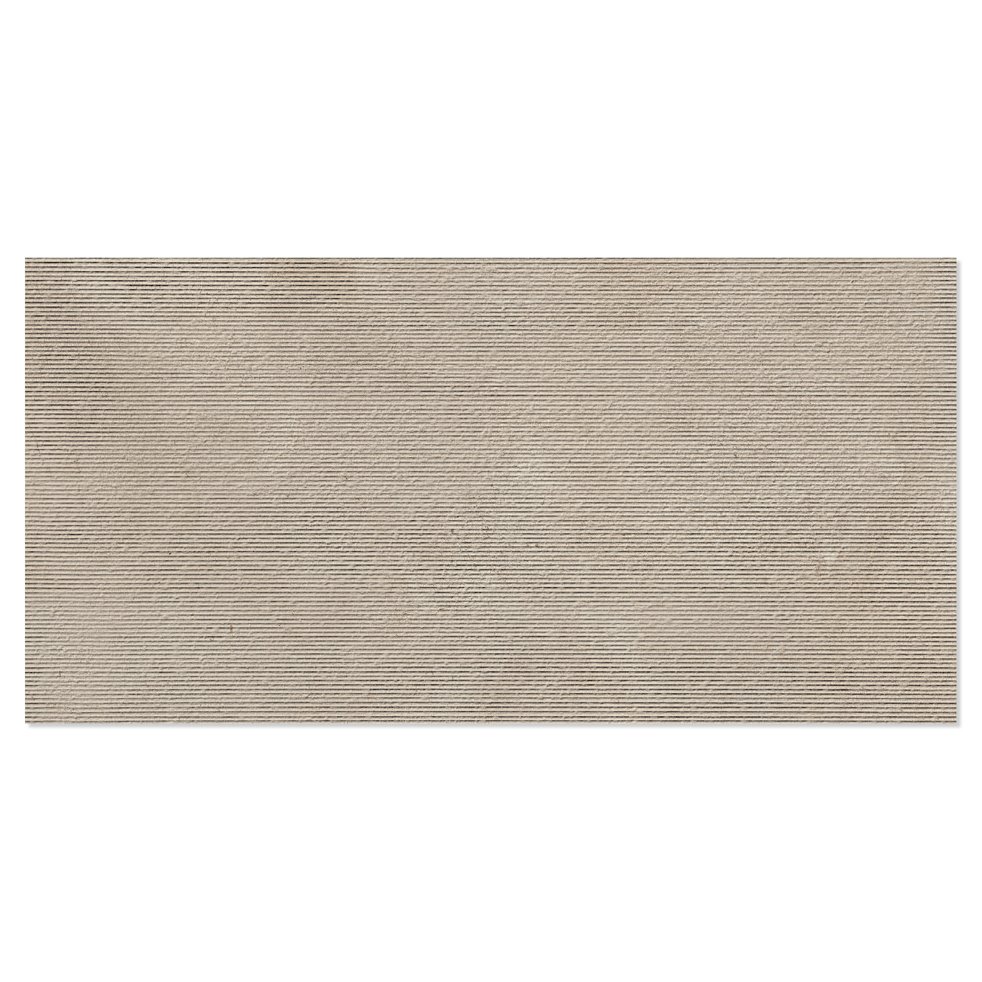 Sant’Agostino Veggflis Baystone Plisse Ivory Matt-Relieff 60x120 cm