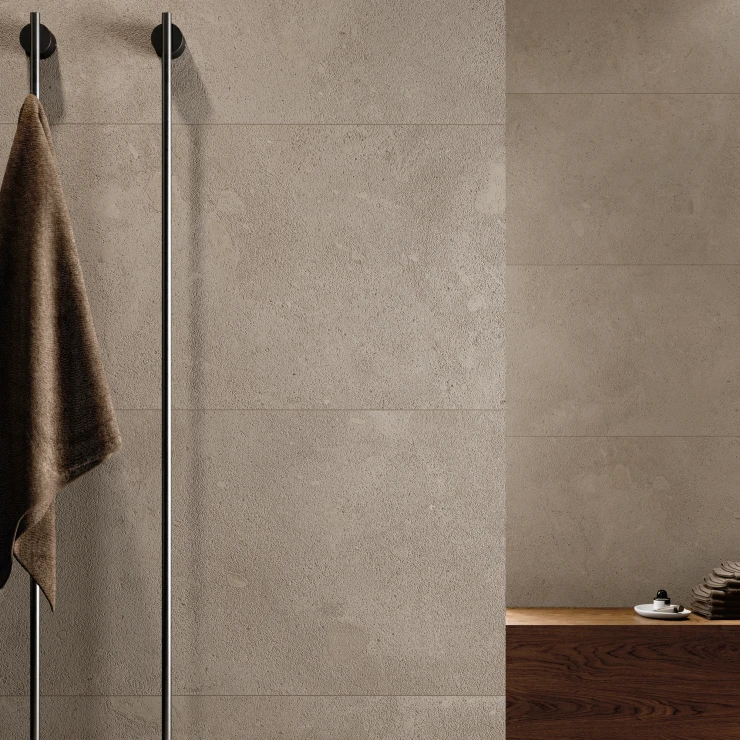 Sant’Agostino Gulvflis Baystone Ivory Matt-Struktur 3D 60x120 cm