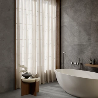 Sant’Agostino Gulvflis <strong>Baystone</strong>  Dark Matt-Struktur 3D 60x60 cm